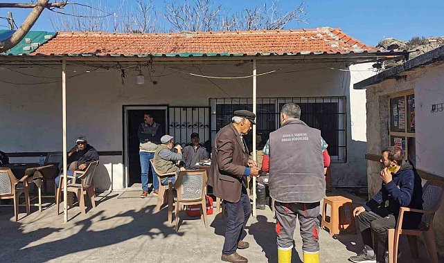 Aydın'da hayvan sağlığı saha çalışmaları devam ediyor