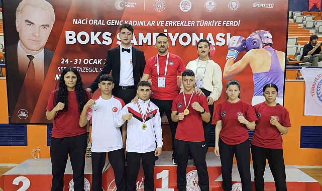 Aydınlı Genç Boksörler Türkiye Şampiyonası'nda zirveye çıktı