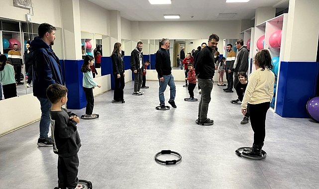 Babalar ve çocuklar kaliteli vakit geçirdi