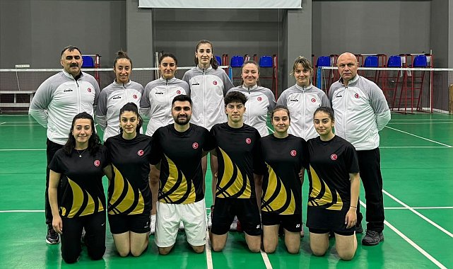 Badminton A Milli Takımına Erzincan'dan 8 sporcu