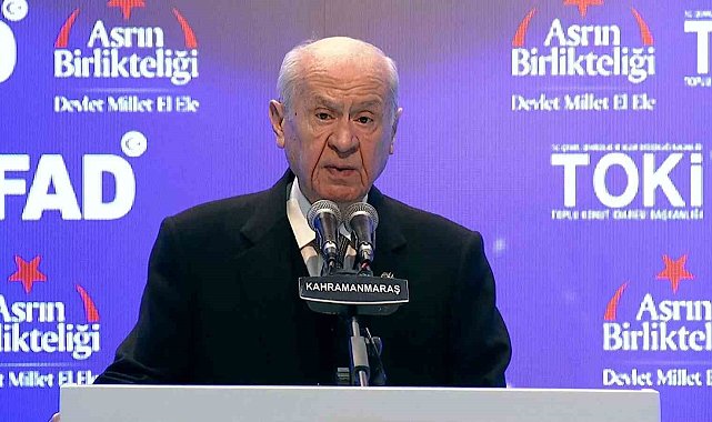 Bahçeli: "Deprem üzerinden fitne yapanlar birer birer boşa çıkartıldı"