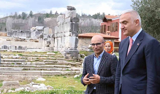 Bakan Ersoy açıkladı: Muğla'daki üç antik kente 1,5 milyar lira ödenek