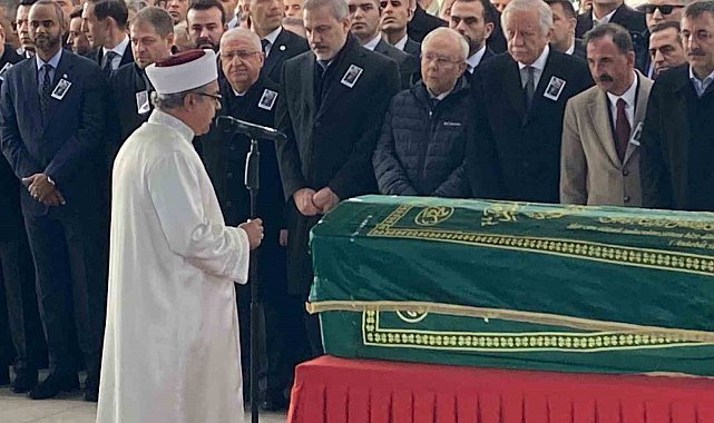 Bakan Güler'in vefat eden babası son yolculuğuna uğurlandı