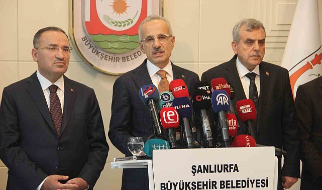 Bakan Uraloğlu Şanlıurfa&#039;ya müjdeleri sıraladı