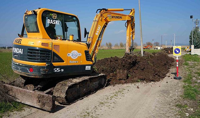 Balıkesir Büyükşehir Belediyesi, Pamukçu'da tarımsal sulama kapasitesini artırıyor