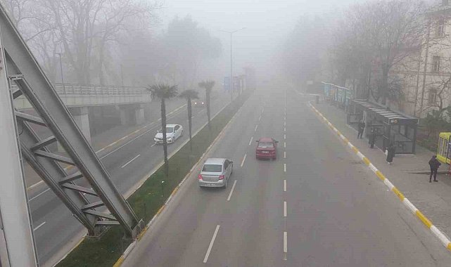Balıkesir güne sisle uyandı