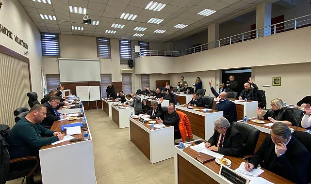 Bartın Belediye Meclisi'nde 23 madde görüşüldü