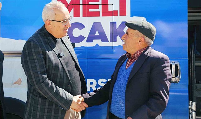 Başkan Arslan, Çameli'yi karış karış gezerek projelerini anlatıyor