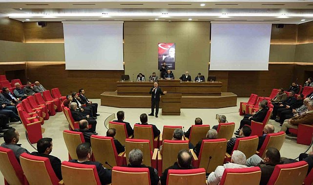 Başkan Aşgın, iş dünyasının temsilcileri ile bir araya geldi