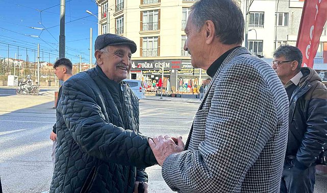 Başkan Ataç esnafı gezdi