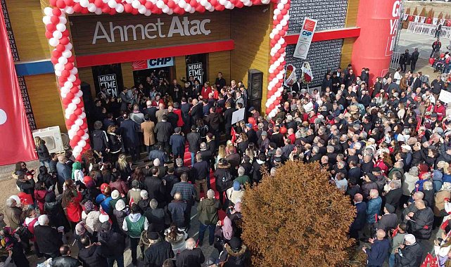 Başkan Ataç: "Bu şehre belediye başkanı olmak onurdur, gururdur"