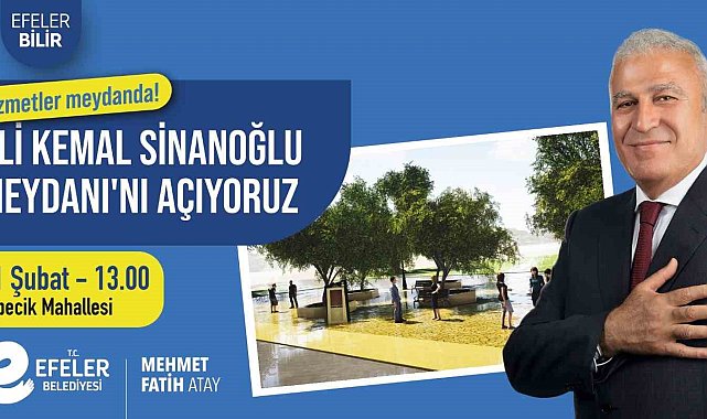 Başkan Atay Efeler'e yeni bir meydan kazandırıyor