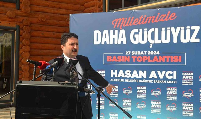 Başkan Avcı, &quot;Bağımsızız ama yalnız değiliz&quot;