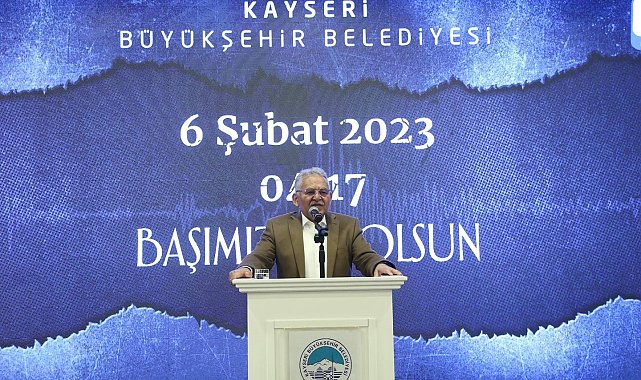 Başkan Büyükkılıç, depremzede misafirlerle buluştu
