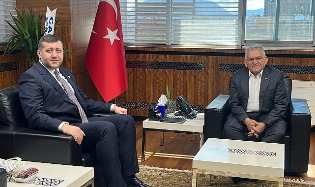 Başkan Büyükkılıç, Milletvekili Ersoy'u ağırladı