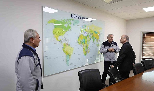 Başkan Faruk Özlü, dünya çapında lider firmayı gezdi