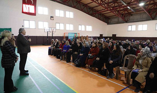 Başkan Palancıoğlu, Danışmentgazi Mahallesi'nin hanımlarıyla bir araya geldi