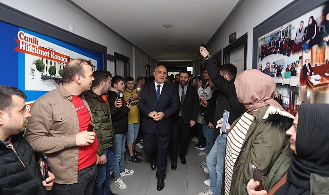 Başkan Sandıkçı: "Canik'i Türkiye Yüzyılı'nda proje ve yatırımlarla donatacağız"