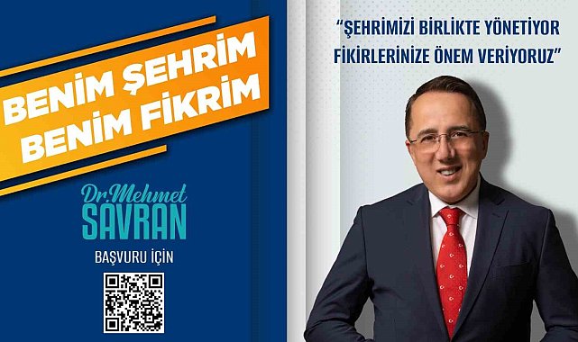 Başkan Savran, 'Benim Şehrim Benim Fikrim' projesini başlattı