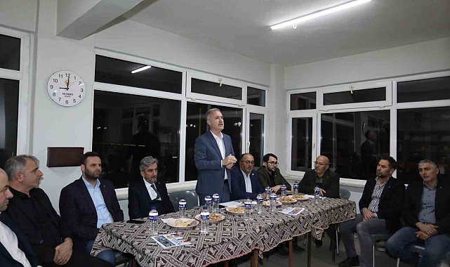 Başkan Taban: "İşimiz hizmet etmek"