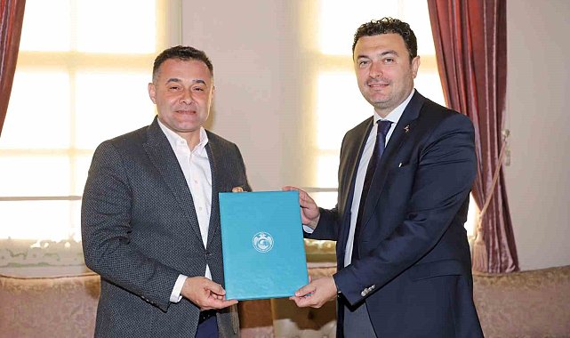 Başkan Yücel'den tarihi protokol