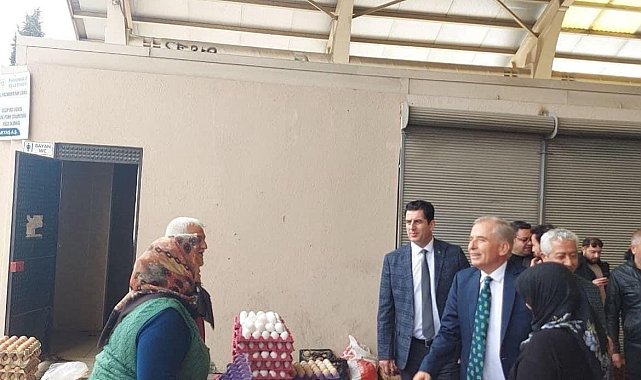 Başkan Zolan ve İl Başkanı Güngör, Karşıyaka'nın nabzını tuttu