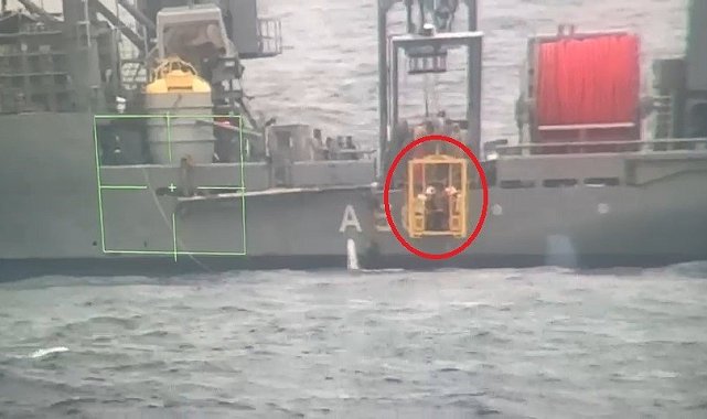 Batan gemiye Deniz Kuvvetleri dalış gerçekleştirdi