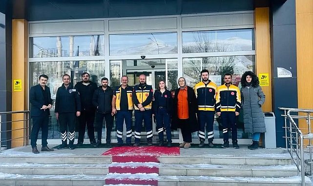 Bayburt'ta sağlık personellerince beyaz kod tatbikatı gerçekleştirildi