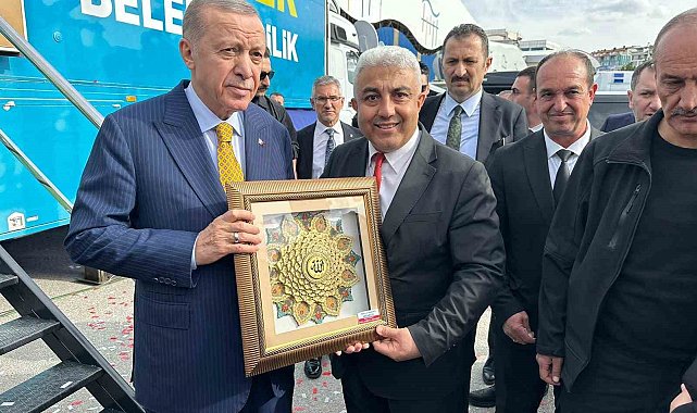 Belediye Başkanı Çalışkan: "Cumhurbaşkanımıza üç büyük projemizi sunduk"