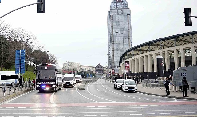 Beşiktaş, Trabzonspor maçı için stadyuma geldi
