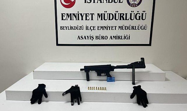Beylikdüzü'nde ikinci kez lüks siteye silahla ateş eden şüpheli yakalandı