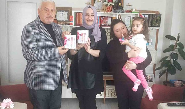 Bilecik Rumeli Türkleri Derneği'nden minik Aydem'e destek