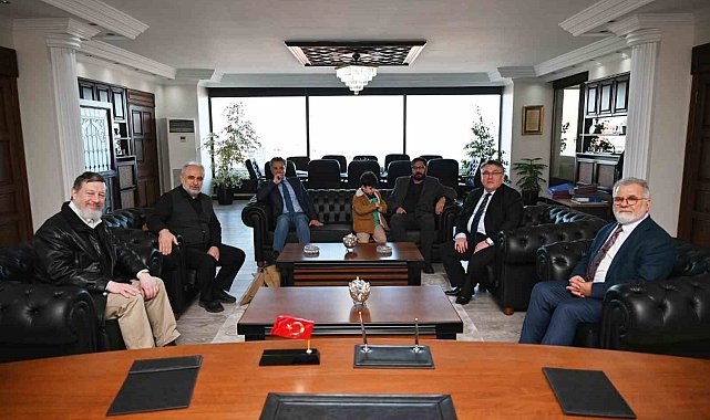 Bilim insanlarından Rektör Özölçer'e ziyaret