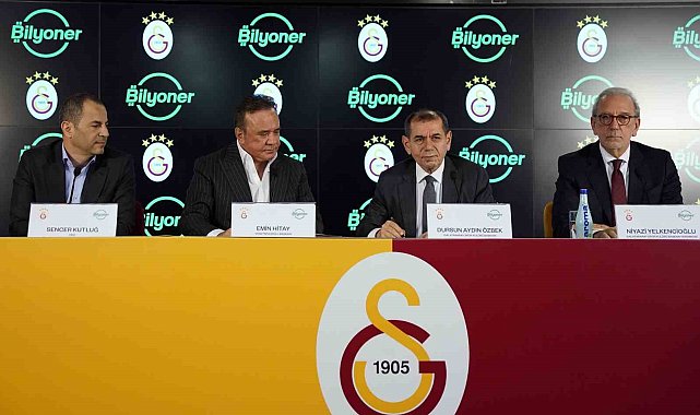 Bilyoner, Galatasaray Futbol A Takımı'nın forma sol kol sponsoru oldu