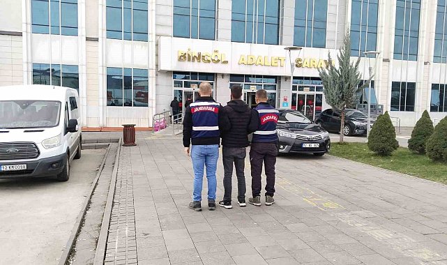 Bingöl'de 10 yıl kesinleşmiş hapis cezası bulunan zanlı yakalandı