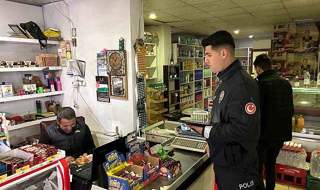 Bingöl'de okul çevrelerinde denetim gerçekleştirildi