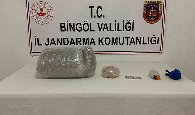 Bingöl'de uyuşturucu madde ele geçirildi: 1 gözaltı