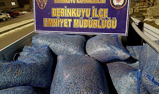 Bir garip hırsızlık: Çekirdek hırsızı ekiplerden kaçamadı