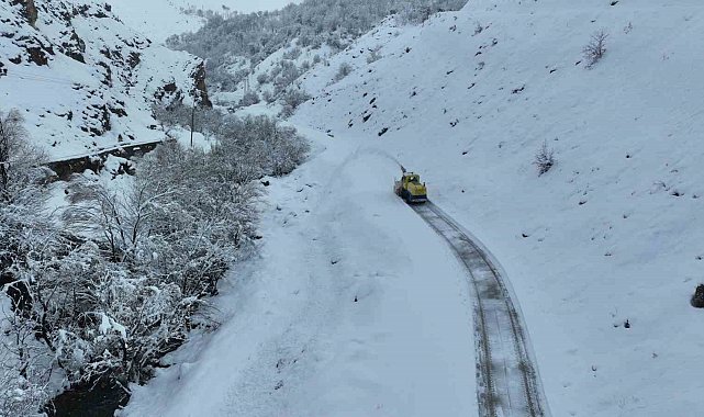 Bitlis'e karla mücadele çalışmaları