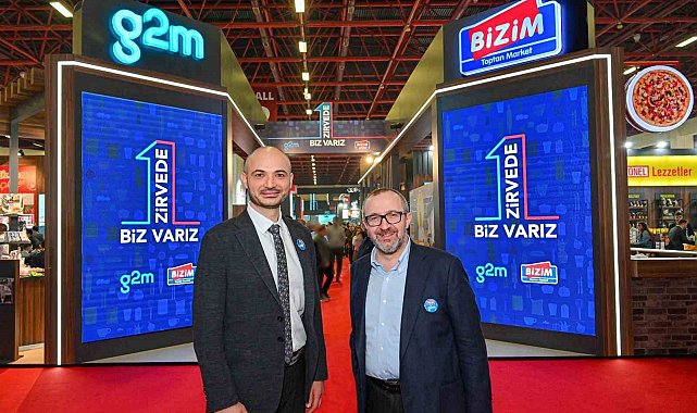 Bizim Toptan ve g2m, ürün ve hizmetlerini ulusal ve uluslararası ziyaretçilere tanıttı