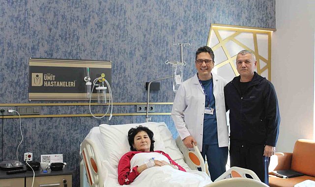 Böbrek taşı sorunu için Özbekistan'dan geldi