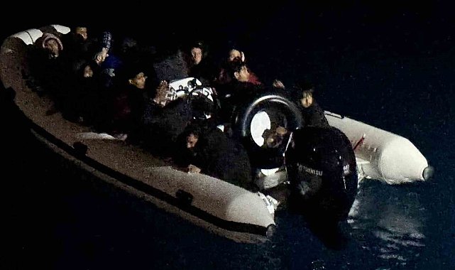 Bodrum'da 79 düzensiz göçmen yakalandı: 1 gözaltı