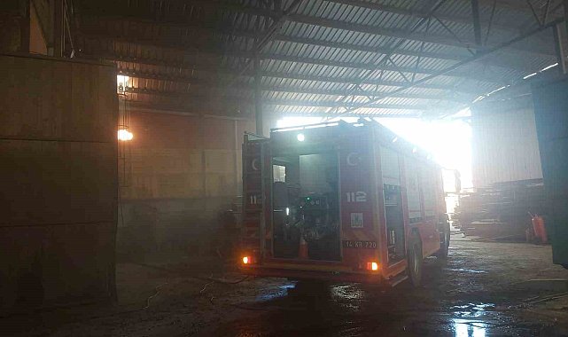 Bolu'da Necati Şaşmaz'ın fabrikasında patlama