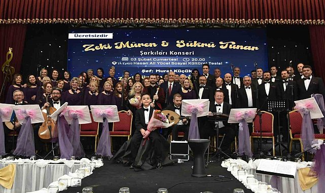 Bozüyük Belediyesi Türk Sanat Müziği Korosu'ndan muhteşem konser