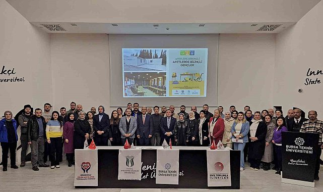 BTÜ'de afet farkındalık eğitimi verildi