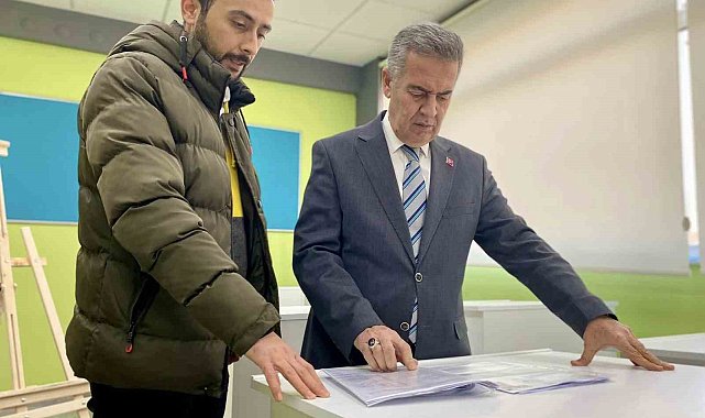 Buharkent Gençlik Merkezi'nde çalışmalar hız kesmiyor
