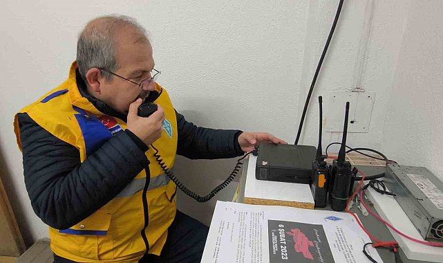 Burdur TRAC'dan afet haberleşme tatbikatı