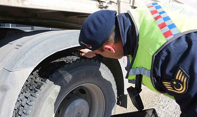 Burdur'da kış lastiği denetiminde 31 bin 162 TL para cezası uygulandı