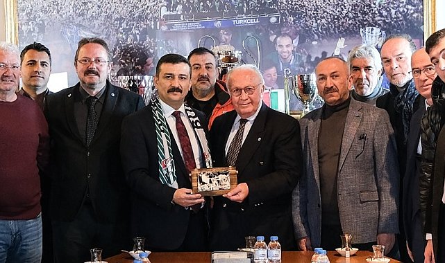 Bursa Milletvekili Selçuk Türkoğlu, Bursaspor'u ziyaret etti