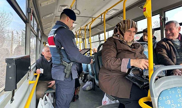 Bursa'da jandarmadan huzur operasyonu...75 gözaltı